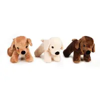 Beeztees Plush Dog Asco Hundespielzeug Sortiert