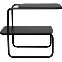Ferm Living Beistelltisch Level Side Table schwarz 55x45x35 cm