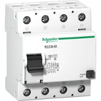 Schneider Electric Electric 16764 Fehlerstrom-Schutzschalter ID, 4P, 125A, Typ B, 300mA