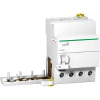 Schneider Electric Electric A9W22463 FI-Block Vigi iC60N/H, 4P, 63A, 100mA, Typ A