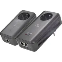 Renkforce PL1200D WiFi Powerline WLAN Starter Kit RF-4613334 1.2 GBit/s