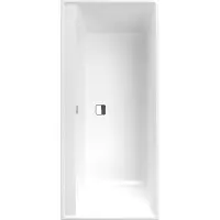 Villeroy & Boch V&B Rechteck-Badewanne Collaro Duo 180x80cm, Einbauausführung Chrome, weiß