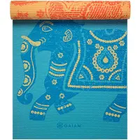 Gaiam Yoga Matte türkis/orange 6 mm