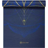 Gaiam Wendbare Yogamatte – 6 mm – Metallic Sun & Moon