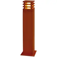 SLV Moderne Wegeleuchte Rusty, eckig, 710 mm, E27, IP55