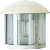 Albert 673225 Wandleuchte Typ Nr. 3225 - Farbe: weiß-gold, für 1 x Lampe, E27