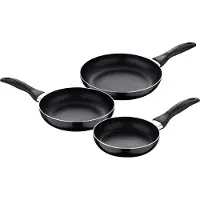 San Ignacio Navy Black 16/20/24 Cm Pfannenset Schwarz Schwarz One Size