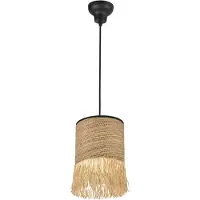 Market Set Formentera Hängeleuchte 1-flammig Ø 18 cm - , Formentera, dimmbar, Beige, für Wohnzimmer, Design