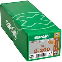 Spax Holzbauschraube WIROX - Teilgewinde, Tellerkopf, T-STAR plus, 4CUT, WIROX