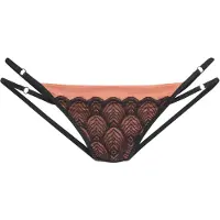 LASCANA String "Belinda" aus schöner Satinware kombiniert mit Spitze