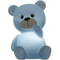 Atmosphera | Led Nachtlicht - Nachttischlampe - Weiße Teddybär - Kabellose Tischlampe, Tischlampe, Licht für Kinder