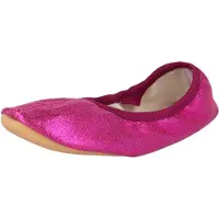 Beck Mädchen Basic Glitzer Gymnastikschuhe, Pink, 24 EU