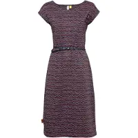 Alife & Kickin Jerseykleid , Damen, Gr. XS, Normalgrößen, bunt (marine), 65% Baumwolle, 35% Polyester, Kleider Jerseykleid