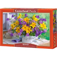 Castorland Bouquet of Lilies and Bellflowers 1000 pcs, 1000 Stück(e), Flora, 9 Jahr(e)