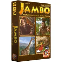 White goblin games Jambo: Nieuwe avonturen en ontmoetingen – Brettspiel – – 2 Spieler – 10+