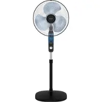 Rowenta - ESSENTIAL+ 60 W/230 V 130 cm schwarzer Tischventilator mit integriertem Mückenschutz