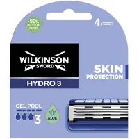 Wilkinson Sword Hydro 3 Rasierklingen Skin Protection, 4er-Pack