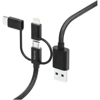 Hama 3in1-Micro-USB-Kabel mit Adapter