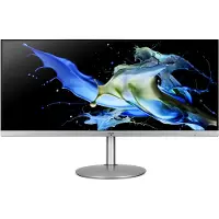 Acer CB2 CB342CKCsmiiphuzx, 86,4 cm (34"), 3440 x 1440 Pixel, UltraWide Quad HD, LED, 1 ms, Schwarz, Silber