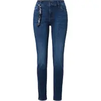 JOOP! Slim-fit-Jeans JOOP "Sol", Damen, Gr. 28, Länge 30, navy, Denim/Jeans, Obermaterial: 87% Baumwolle, 11% Polyester, 2% Elasthan, clean, unifarben, slim fit lang, Jeans Slim-fit-Jeans, mittlere Leibhöhe