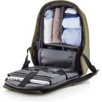 XD Design Bobby Hero Regular - Anti-Diebstahl-Rucksack 18 Liter - Grün