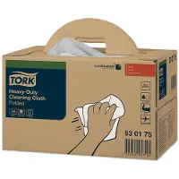 Tork Premium 530 Arbeitstuch 1-lagige weiße 64x39-Box mit 120-Blatt-Handybox