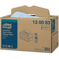 Tork Adv. Wiper 440 Perform. 3-lgs blauw 39x32 cm doos à 200 vel handy-box