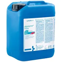 Schülke gigazyme X-tra Instrumentenreiniger, Konzentrat, Multienzymatischer Hochleistungsreiniger mit desinfizierender Basiswirkung, 5 Liter - Kanister