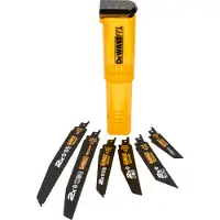 DeWalt EXTREME Bi-Metall Säbelsägeblatt Set 6-tlg. - DT2440L-QZ