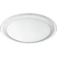Eglo connect LED Deckenleuchte Competa-C, Smart Home Deckenlampe, Wandlampe aus Stahl und Kunststoff, Ø 43cm, dimmbar, Weißtöne und Farben einstellbar