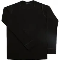 Joha - Blouse Long Sleeves - Merinounterwäsche Gr XXL schwarz