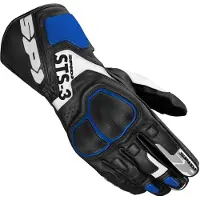 Spidi STS-3 Schwarz Blau Handschuhe Größe L