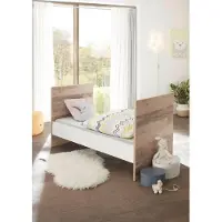 Begabino Umbauseiten "Jasmin Bettseiten zum Juniorbett", weiß, B:139cm H:18cm T:1,8cm, Holzwerkstoff, Umbauseiten, Umbauseiten, Weiß, passend zu Jasmin Babybett