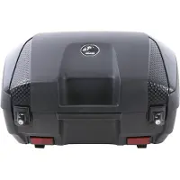 Hepco&Becker Topcase Junior 55 Liter Flash schwarz/schwarz Unisexneutral022 - Motorradzubehör - Motorradgepäck