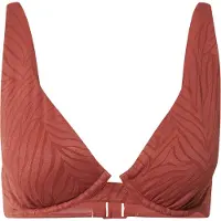 Roxy Damen Wild Babe Bikini Oberteil rot - L