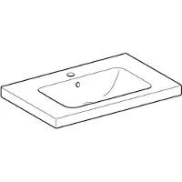 Geberit 501839001 iCon Light Waschtisch 75x48cm