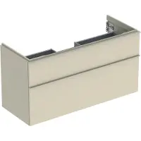 Geberit 502.306.JL.1, Grau, Sand, 2 Schublade(n), 1184 mm, 476 mm, 615 mm