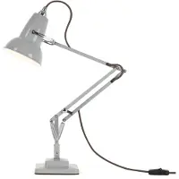 Anglepoise Original 1227 Mini Schreibtischlampe Dove Grey - , Original 1227, Grau, für Arbeitszimmer / Büro, Metall, Industrielles Design