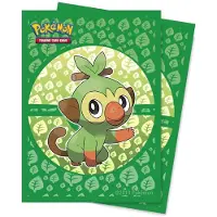 Ultra pro Sleeves - Pokemon Sword and Shield Galar Starters Grookey (65 Sleeves)
