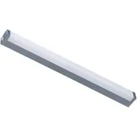 G&L LED-Spiegelleuchte 512, 4.000 K, 88 cm, silber