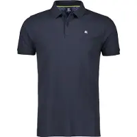 Lerros Poloshirt "Basic Poloshirt in klassischer Passform und Piquéqualität", Herren, Gr. L, blau (night blau), 100% Baumwolle, Shirts Poloshirt, Topseller