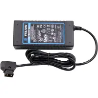 Fxlion Ladegerät/Netzteil mit Halterung Typ V-Lock für die BPM-Serie (D-Tap)