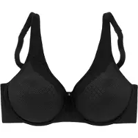 Nuance Minimizer-BH , Damen, Gr. 85, Cup C, schwarz, Netz, Obermaterial: 85% Polyamid, 15% Elasthan, BHs Minimizer-BH, mit Spitzenborte, Topseller