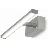 FABAS LUCE LED-Wandleuchte Nala, chrom, Breite 30 cm