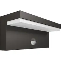 Philips LED-Außenwandlampe Bustan Sensor 2.700 K