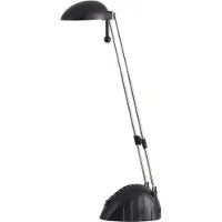 Rabalux 4334 Tischleuchte Ronald, 5W, 6400K, 350lm, schwarz, kaltweiß, Standard, 28cm