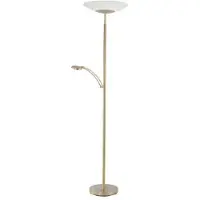 Paul Neuhaus LED-Stehleuchte Alfred, messingfarben, dimmbar