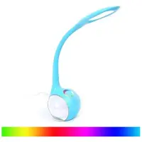 Platinet desk lamp PDL20 7W 2in1, blue (43737)