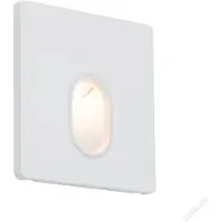 Paulmann LED Wandleuchte "Einbauleuchte eckig Weiß 1,7W", weiß, 1, H: 7,8cm, 1 Stk., Leuchten, LED Wandleuchte