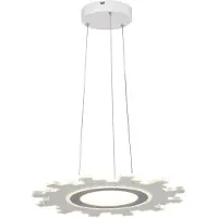 Rabalux 6210 Pendelleuchten Felicity LED 30 Metall Acryl weiß